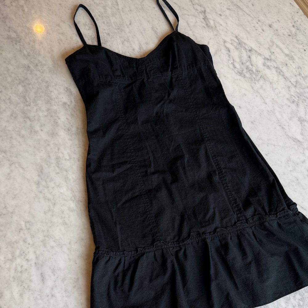 Club Monaco Fitted Spaghetti Strap Dress